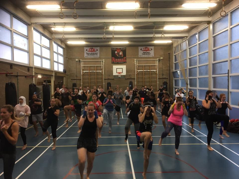 Kickboksen voor vrouwen in Gouda