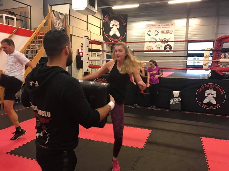 Kickboksen voor vrouwen in Almelo